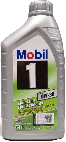 Моторное масло Mobil ESP LV 0W-30, 1л